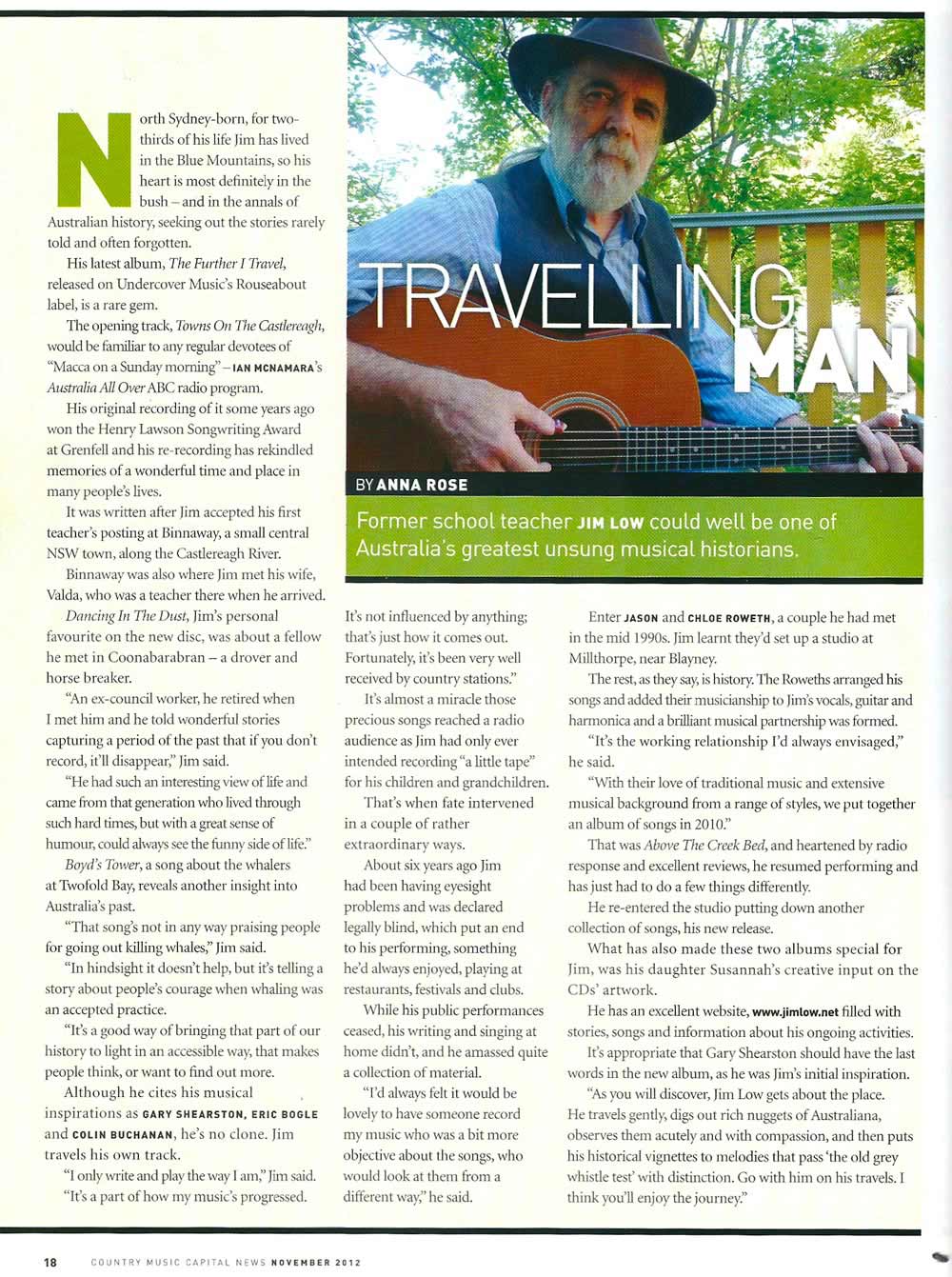 Capital News article by Anna Rose